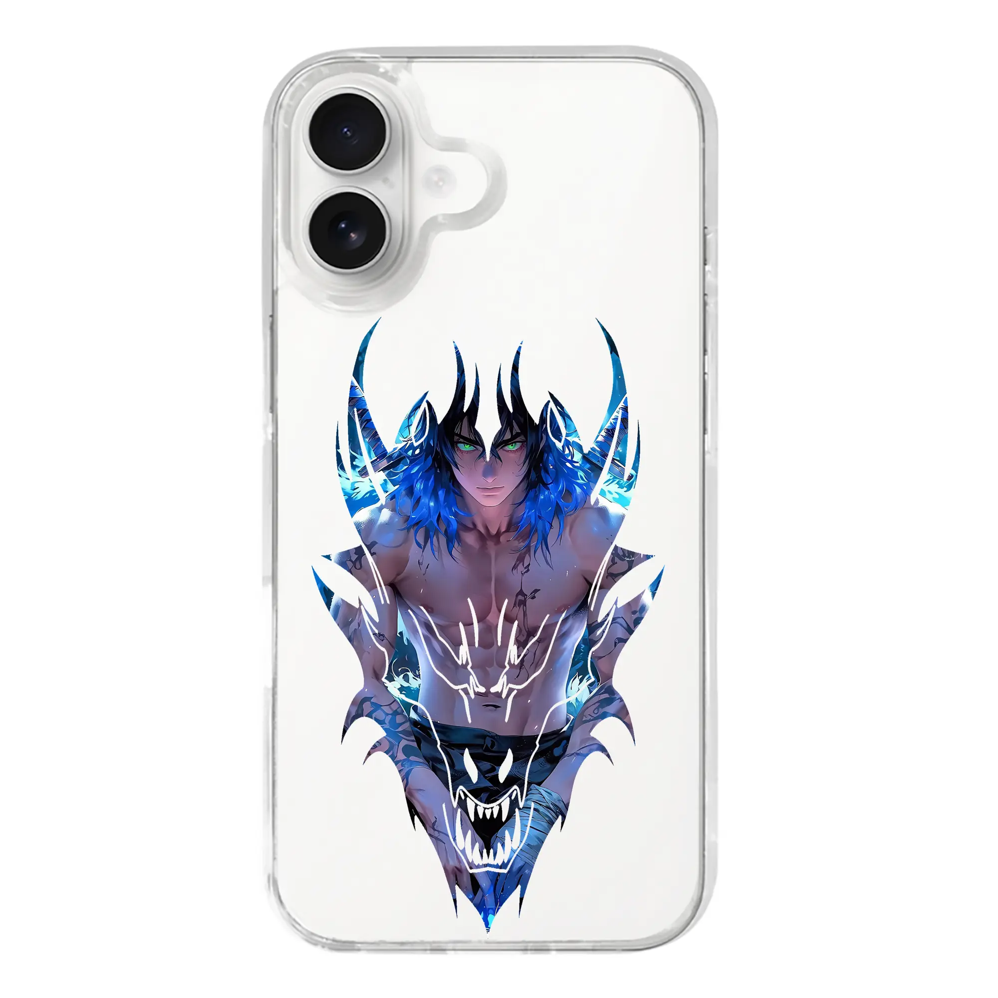 鬼滅の刃 グッズ,嘴平 伊之助 - iPhone 17シリーズ 透明スマホケース – 薄型・耐衝撃・精密フィット保護カバー